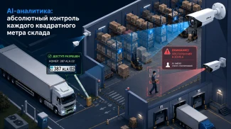 Почему 100 камер не спасают склад от краж: AI-видеонаблюдение Dahua для логистических центров