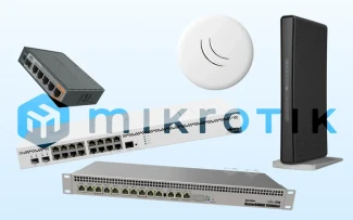 Большое поступление оборудования MikroTik на склад компании!