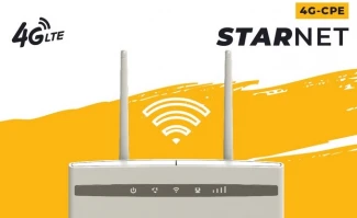 Wi-Fi роутер StarNet 4G-CPE — новинка для мобильного интернета