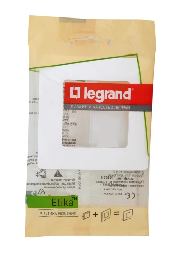 Рамка Legrand Etika 1 пост