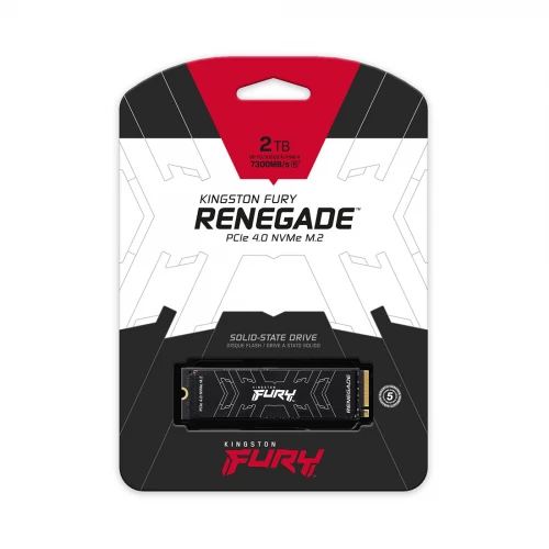 Твердотельный накопитель SSD Kingston FURY Renegade SFYRDK/2000G M.2 NVMe PCIe 4.0 HeatSink