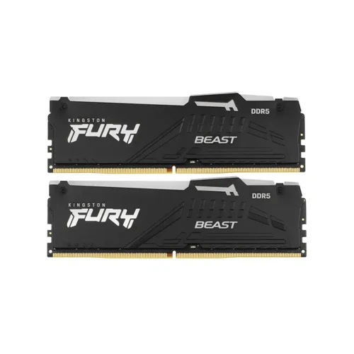 Комплект модулей памяти Kingston FURY Beast RGB EXPO KF556C36BBEAK2-64 DDR5 64GB (Kit 2x32GB) 5600MH