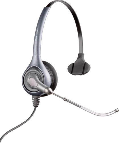 Гарнитура Plantronics SupraPlus Wideband HW351, Silver