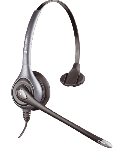 Гарнитура Plantronics SupraPlus Wideband HW351N, Silver