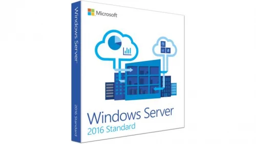 Windows Svr Std 2016 64Bit DVD 10 Clt 16 Core License
