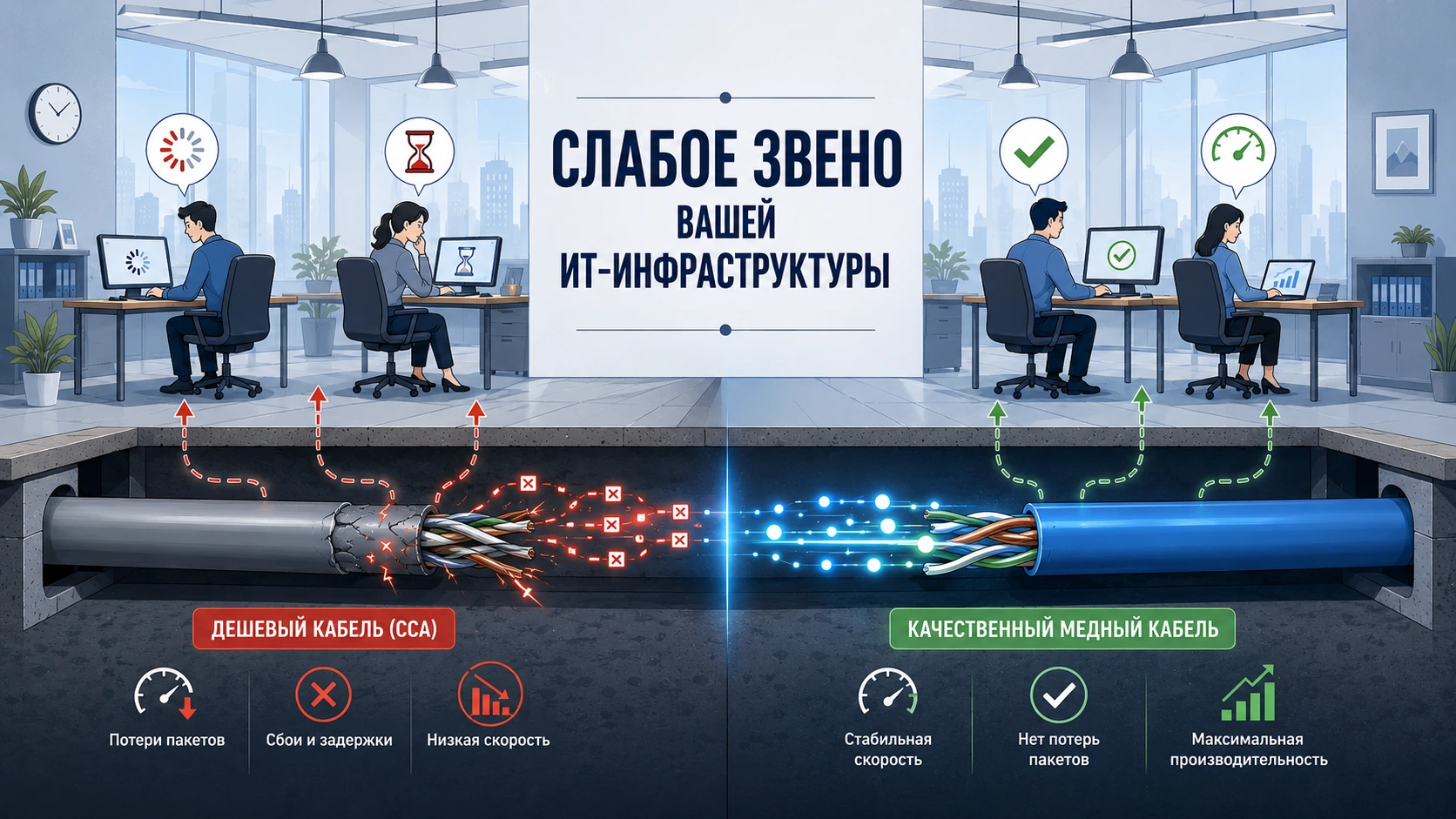 Слабые места локальной сети
