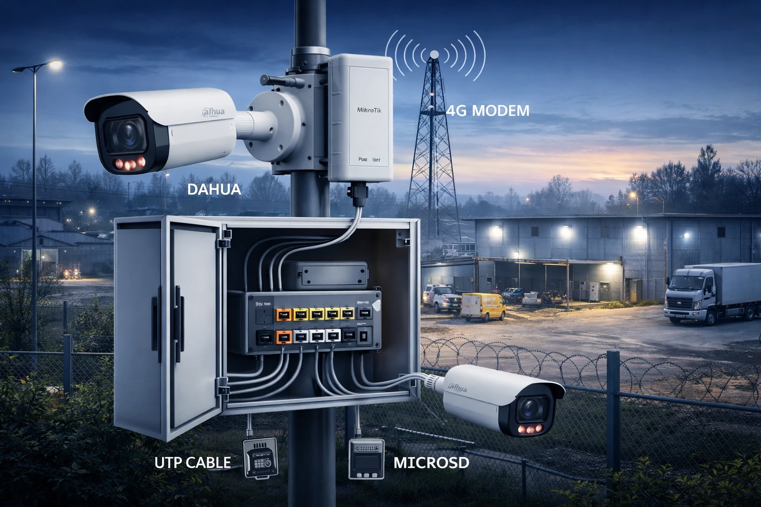 Видеонаблюдение через 4G