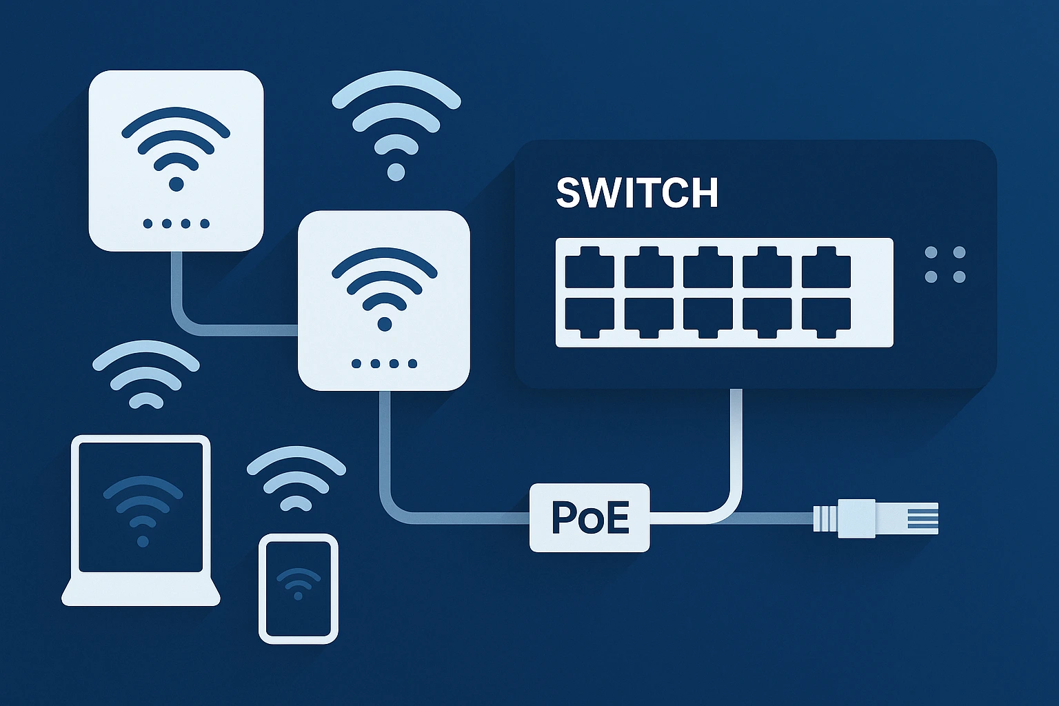 WiFi-точки и коммутаторы
