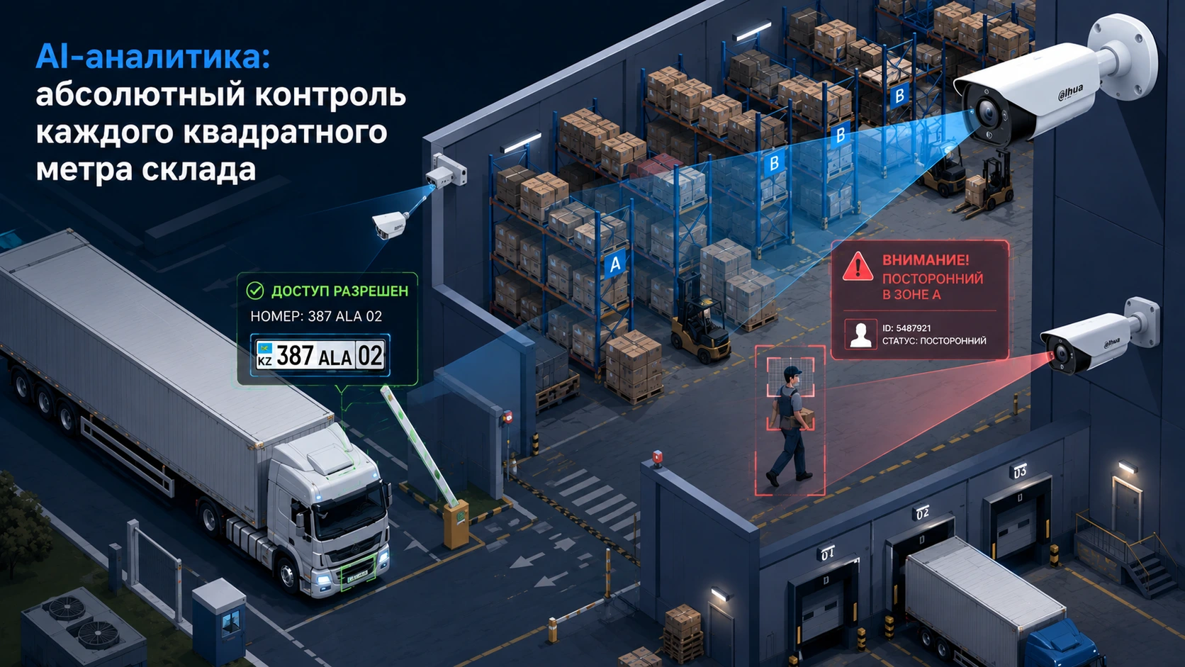 Умная аналитика Dahua