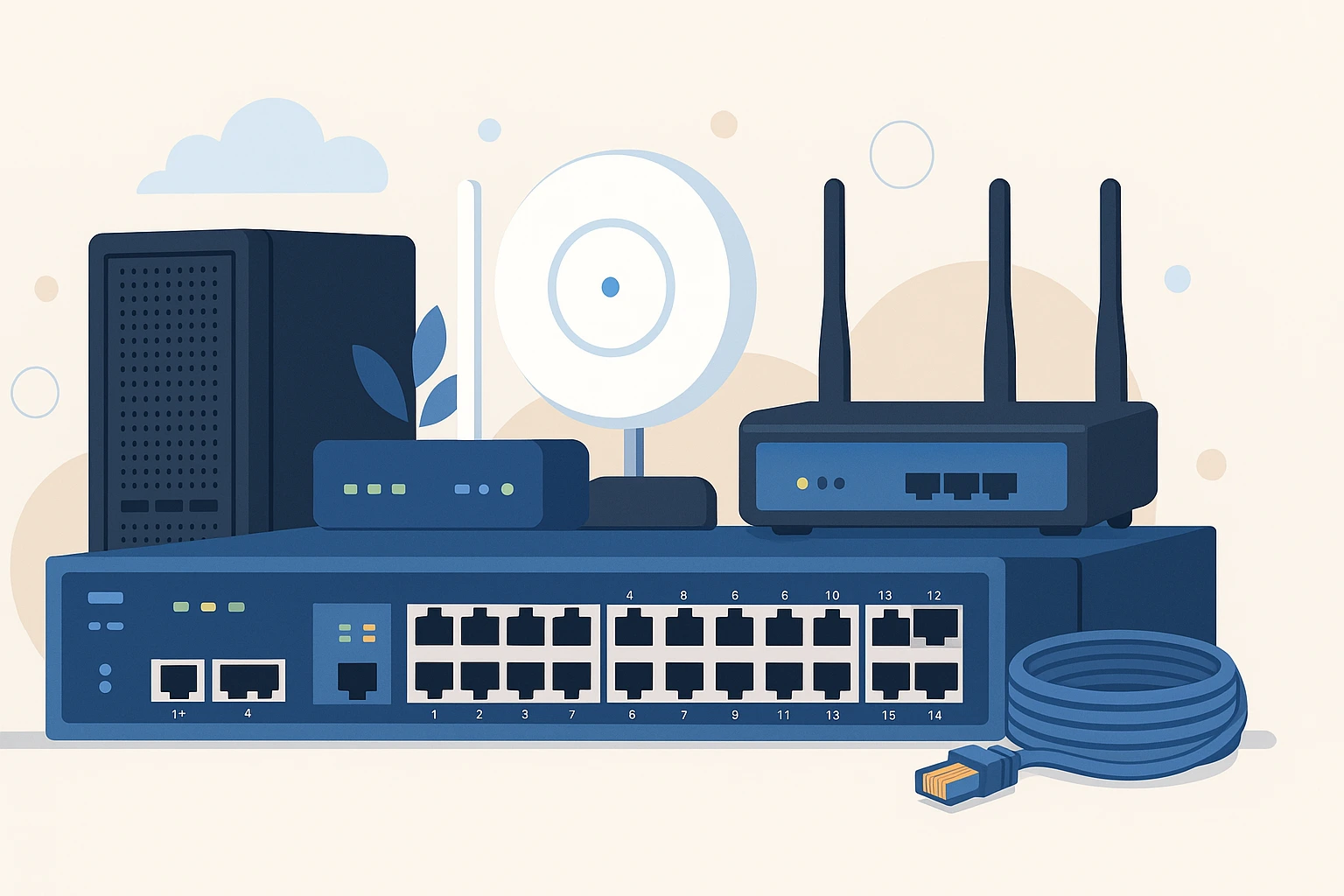 Локальная сеть - устройства