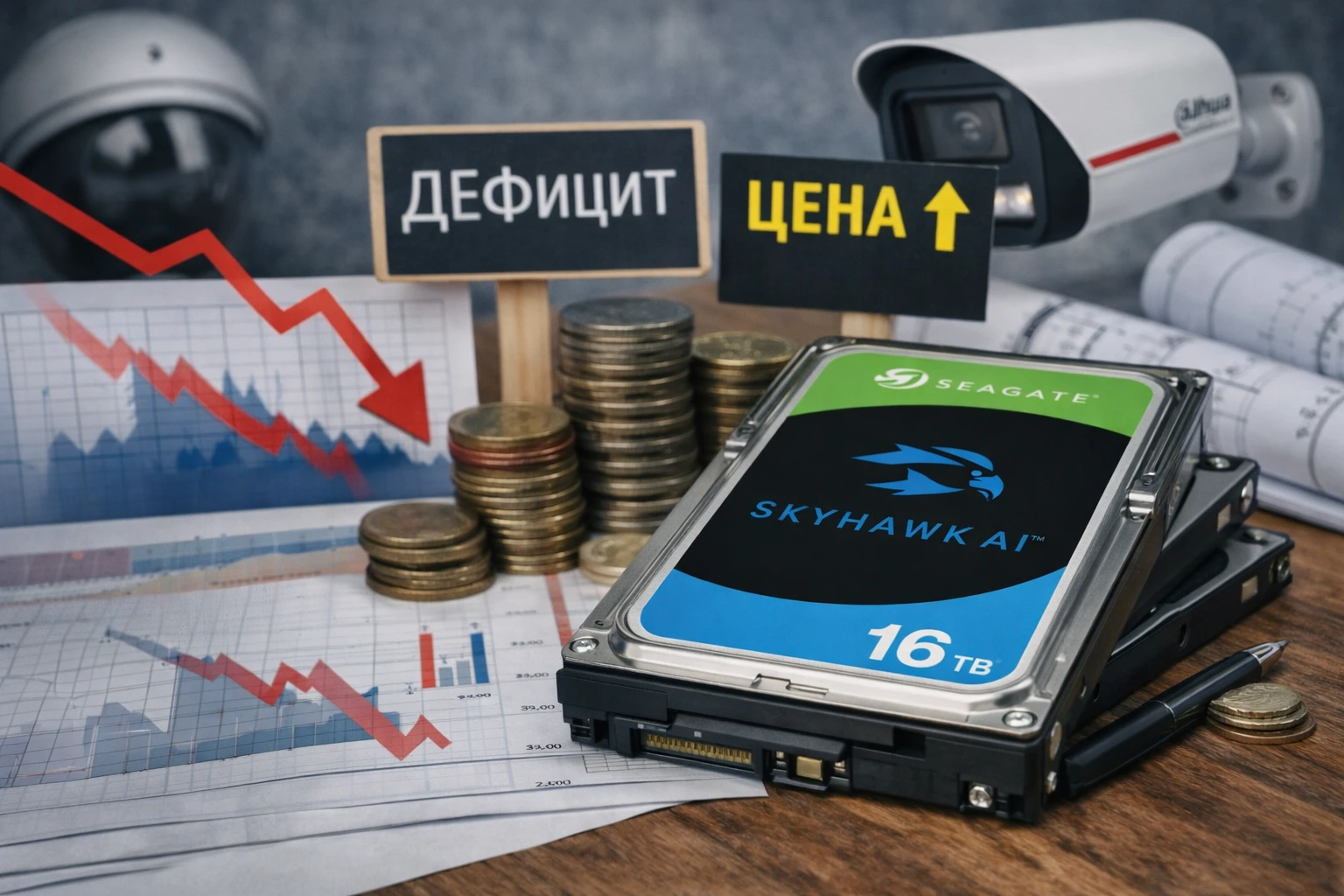 Высокие цены на HDD в 2026-м году
