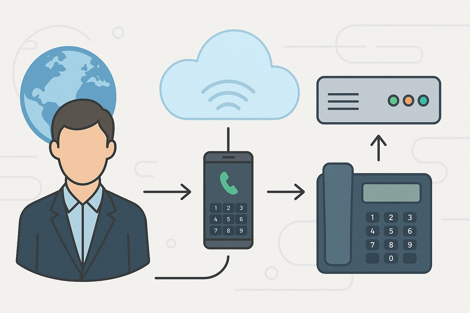 Роуминг и айпи телефония