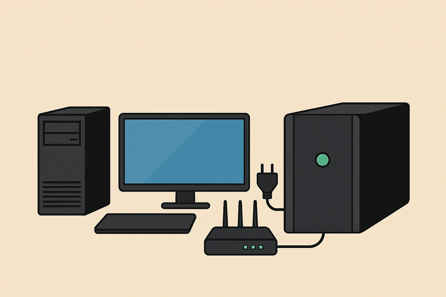 Выбор источника бесперебойного питания