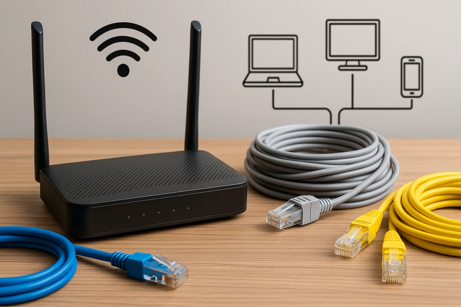 WiFi и кабель