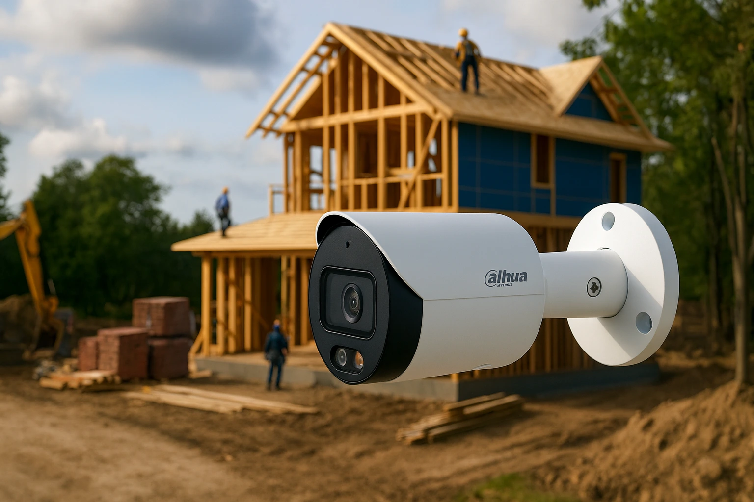 Видео на стройке